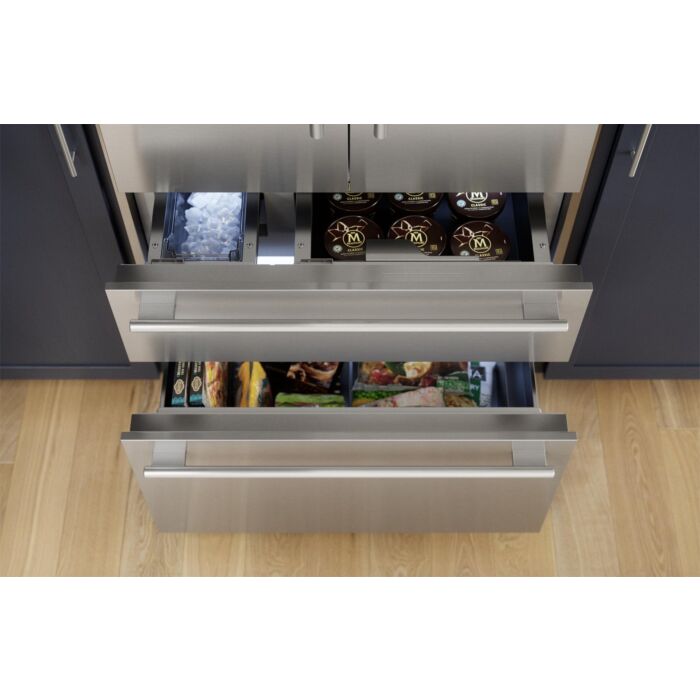 Refrigérateur Thermador T36BT112NS Inox Portes françaises largeur 36 pouces Capacité 18.8 pieds cubes