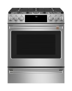 Cuisini&egrave;re de 30 po. GE Caf&eacute; en Inox CCGS700P2MS1  Inox    1200 Watts  largeur 30 pouces