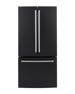 Refrig&eacute;rateur GE Caf&eacute; CWE19SP3ND1 Noir Portes fran&ccedil;aises largeur 33 pouces Capacit&eacute; 18.6 pieds cubes