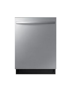 Built-in Top-Control Dishwasher, 24 in, 51 dBA, Stainless Steel, Samsung DW80CG4051SRAA width 24 inches  51 Decibels  4 cycles  Built-in
