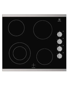 Ceramic Glass cooktop 24 In. Electrolux ECCE242CAS