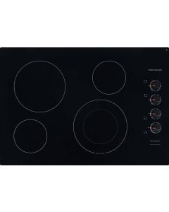 Cooktop Frigidaire FFEC3025UB Induction Ceramic Glass 4 elements presented by Corbeil