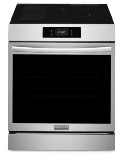 Cuisini&egrave;re 30 Po. Induction Frigidaire Gallery GCFI307CBF  Noir 5 bruleurs     Capacit&eacute; 6.2 pieds cubes 2,500 Watts  largeur 30 pouces
