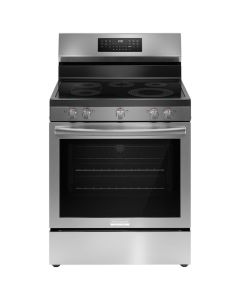 Cuisini&egrave;re 30 Po. Vitroc&eacute;ramique Frigidaire Gallery GCRE306CBF  Inox 5 bruleurs     Capacit&eacute; 5.3 pieds cubes 2500W Watts  largeur 30 pouces