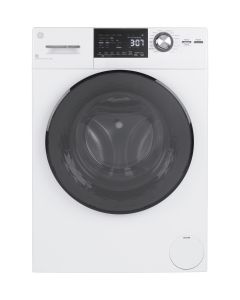 Laveuse-s&eacute;cheuse tout-en-1 GE, 2.8 pi. cu., GFQ14ESSNWW Capacit&eacute; 2.8 pieds cubes  cycle nettoyage 14    syst&egrave;me s&eacute;chage Condensation  largeur 24 pouces