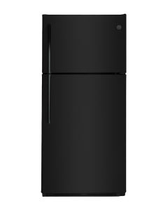 Refrig&eacute;rateur GE GTS18FTLKBB Noir Cong&eacute;lateur en haut largeur 29 pouces Capacit&eacute; 18.2 pieds cubes