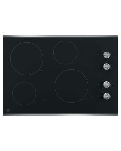 Ceramic Glass cooktop 30 In. GE JP3030SWSS