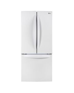 Refrig&eacute;rateur LG LRFNS2200W Blanc Portes fran&ccedil;aises largeur 30 pouces Capacit&eacute; 21.8 pieds cubes
