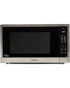 Countertop microwave 24 in. 1200W, 2.2 cu.ft., stainless steel, Panasonic Genius&reg; NNST96JSC  Stainless Capacity 2.2 cubic feet  power 1200 watt  Built-in