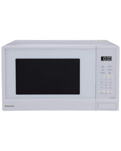 Countertop microwave 20 in. 1100W, 1.3 cu.ft., white, Panasonic Genius&reg; NNSU65NWC  White Capacity 1.3 cubic feet  power 1100 watt  Built-in