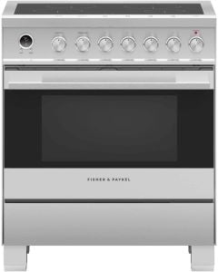 Cuisini&egrave;re &agrave; Induction de 30 po. Fisher & Paykel 3.5 pi.cu avec 4 &eacute;l&eacute;ments en Inox OR30SDI6X1  Inox 4 bruleurs     Capacit&eacute; 3.5 pieds cubes 2500 Watts  largeur 30 pouces