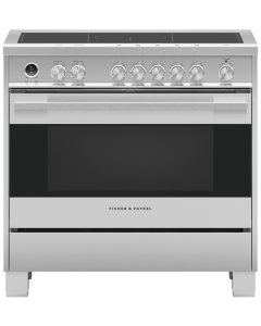Cuisini&egrave;re 36 Po. Induction Fisher & Paykel OR36SDI6X1  Inox 5 bruleurs     Capacit&eacute; 4.9 pieds cubes   largeur 36 pouces