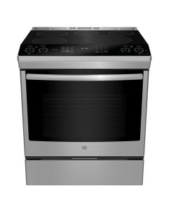 Cuisini&egrave;re 30 Po. Induction GE Profile PCHS920YMFS  Inox 5 bruleurs     Capacit&eacute; 5.3 pieds cubes 2850 W Watts  largeur 30 pouces