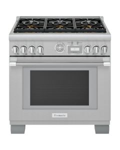 Cuisini&egrave;re 36 Po. Gaz Thermador PRG366WG