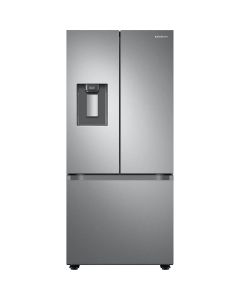 Samsung Fridge RF22A4221SR in Stainless Steel color showcased by Corbeil Electro Store