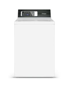 Laveuse Huebsch Chargement vertical TR7104WN 3.2 pi. cu.   Capacit&eacute; 3.2 pieds cubes  8 cycles   Autoportant   cuve Acier Inoxydable