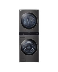 Centre de buanderie LG, laveuse de 5.2 pi. cu., s&eacute;chage ventil&eacute; et vapeur WKEX200HBA Capacit&eacute; 5.2 pieds cubes  cycle nettoyage 12    syst&egrave;me s&eacute;chage Ventil&eacute; et vapeur  largeur 27 pouces