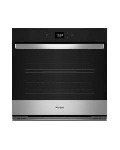Four mural  Whirlpool WOES5027LZ Inox   Capacit&eacute;  4.3 pieds cubes   Encastrable largeur 27 pouces