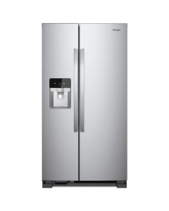 Refrig&eacute;rateur Whirlpool WRS321SDHZ Inox C&ocirc;te &agrave; c&ocirc;te largeur 33 pouces Capacit&eacute; 21.4 pieds cubes