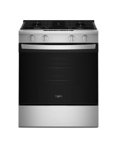 30 In. Gas Range Whirlpool WSGS3330TS