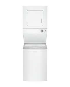 Centre de buanderie Whirlpool, laveuse de 1.6 pi. cu., s&eacute;chage ventil&eacute; avec chaleur YWET4024HW Capacit&eacute; 1.6 pieds cubes  cycle nettoyage 6    syst&egrave;me s&eacute;chage Ventil&eacute; avec chaleur  largeur 24 pouces