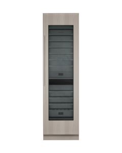 Colonne Cellier 24 po 2 zones panneau requis ZIW241NBWII