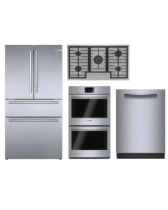Bosch Stainless Steel Kitchen Set, NGM8659UC, HBL5651UC, SHP95CM5N, B36CL80SNS
