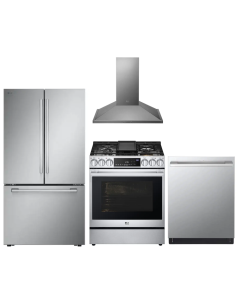 LG Studio Stainless Steel Kitchen Set LSGS6338, SRFB27S3, LSHD3080ST, SDWB24S3