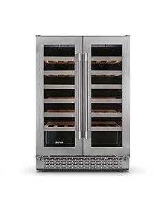 Cellier Autoportant 21 bouteilles, 24 po. Aviva VWD42S2  Inox    21 bouteilles  pr&eacute;sent&eacute; par Corbeil