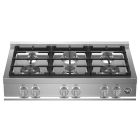 Plaque de cuisson gas 36 Po. Bertazzoni MAST366RTXE