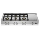Plaque de cuisson gas 52 Po. Bertazzoni MAST486GRTBXT