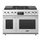 Cuisinière Gaz et Induction 48 Po. Encastrable