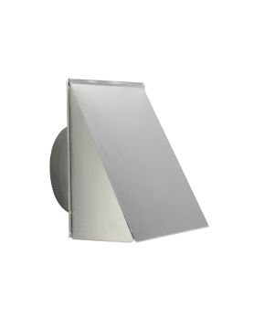 Broan Wall cap 643FA Aluminum 12 in.