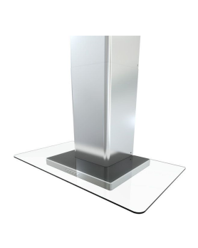 BFG-E30AG290100-Hotte cheminee 30po ss 290pcm   Inox Installation Montage mural  290 pieds cubes par minute