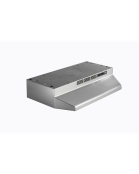 Hotte Sous armoires 24 Po. 230 Pieds cubes par minute Broan BU224SF Inox Installation Encastrable  230 pieds cubes par minute