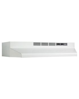 24 In. Under Cabinet Hood  210 Cubic feet per minute Broan BU224WH