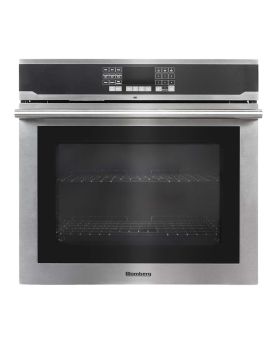 Wall oven  Blomberg BWOS30200SS Stainless   Capacity  5.7 cubic feet   Built-in Width 30 inches