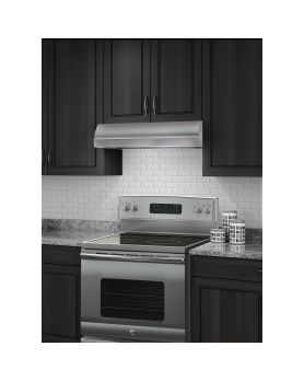 Hotte Sous armoires 30 po. 270 pcm Broan BXT130SSC Inox Installation Hotte sous cabinet  270 pieds cubes par minute