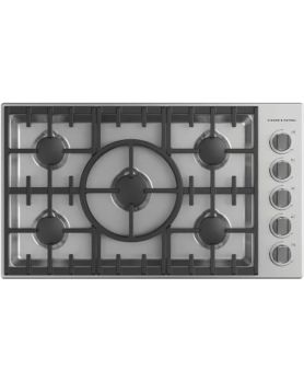 Gas cooktop 36 In. Fisher & Paykel CDV3-365H-L
