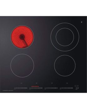 Cooktop Fisher & Paykel CE244DTB1 Ceramic Glass 4 elements presented by Corbeil