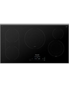 Ceramic Glass cooktop - integrated ventilation Thermador CET366YB