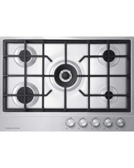 Fisher & Paykel Cooktop CG365DLPX1 N in Stainless Steel color showcased by Corbeil Electro Store