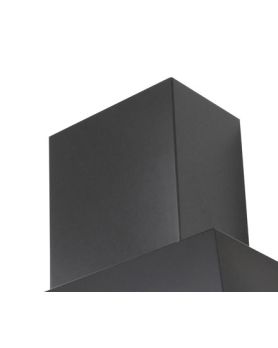 Faber Duct cover CHIMCHBK Black 12 in.