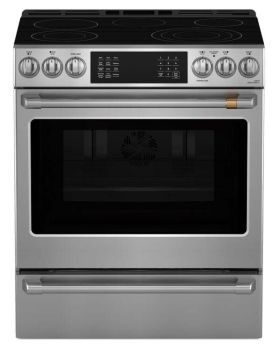 30 In. Ceramic Glass Range GE Café CRS70XAWCS1