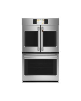 Four mural  GE Café CTD90FP2NS1 Inox   Capacité  5.0 pieds cubes  2850 Watts  Encastrable largeur 30 pouces