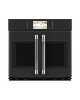 Wall oven  GE Café CTS90FP3ND1 Black   Capacity  5.0 cubic feet  2850 Watts  Built-in Width 30 inches