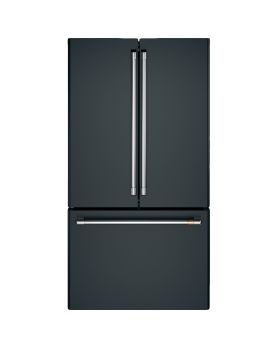 GE Café Fridge CWE23SP3MD1 in Black color showcased by Corbeil Appliances