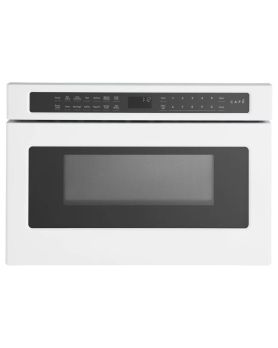 Micro-onde à hotte intégrée 1000 W 1.2 pi. cu. GE Café CWLC12P4RW5