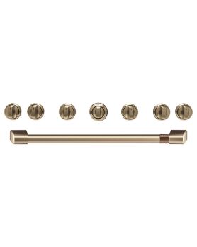 GE Café Ensemble de poignée et bouton CXPR6HKPMBZ Bronze en Bronze présenté par Corbeil Electroménager
