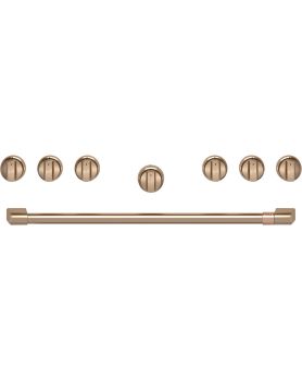 Ensemble poignée et bouton de cuisinière GE Café CXPR6HKPTBZ